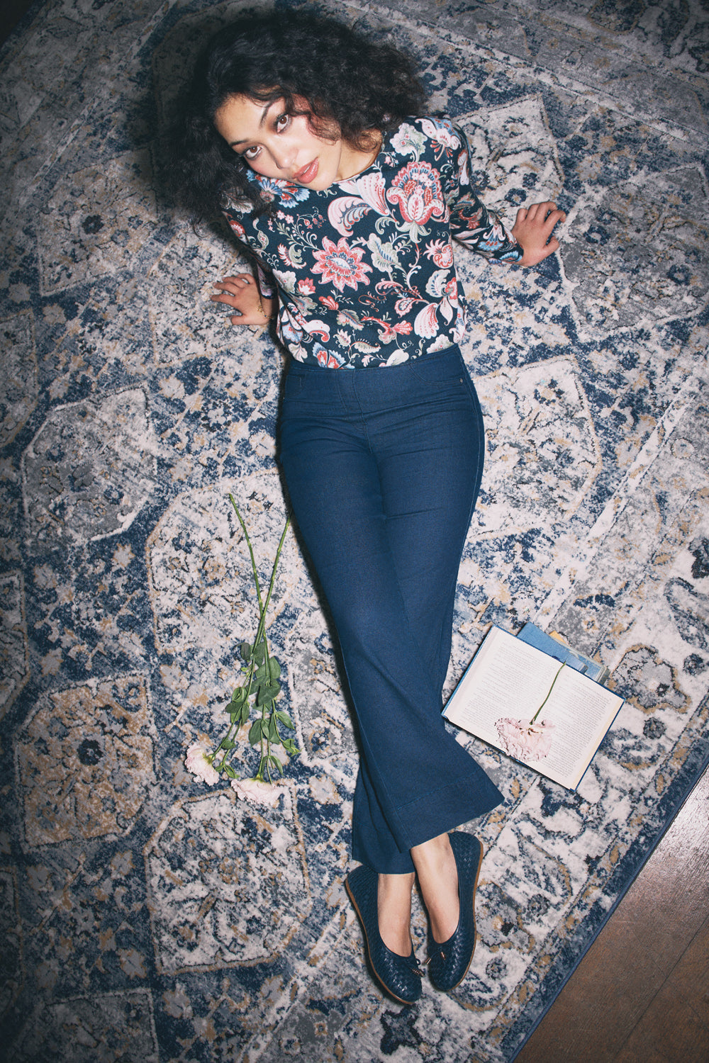 Relaxed Bootcut - Dark Denim