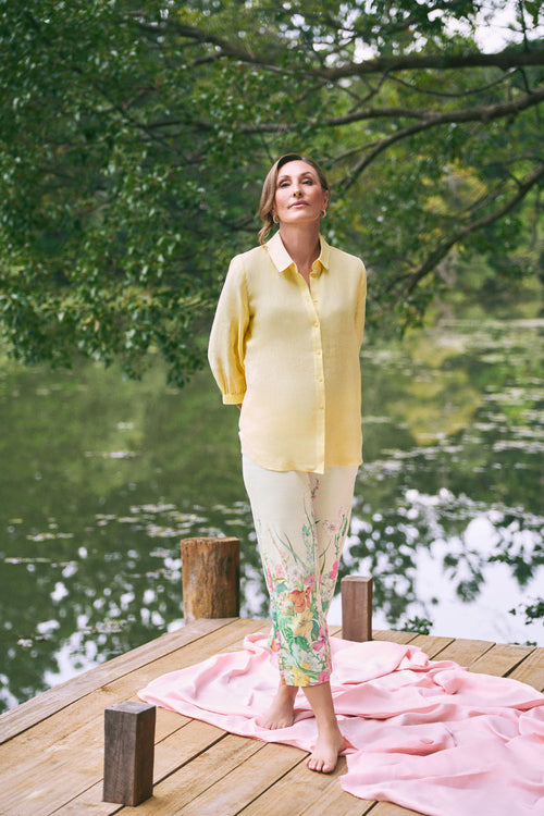 7/8 Relaxed Fit – Botanical Print