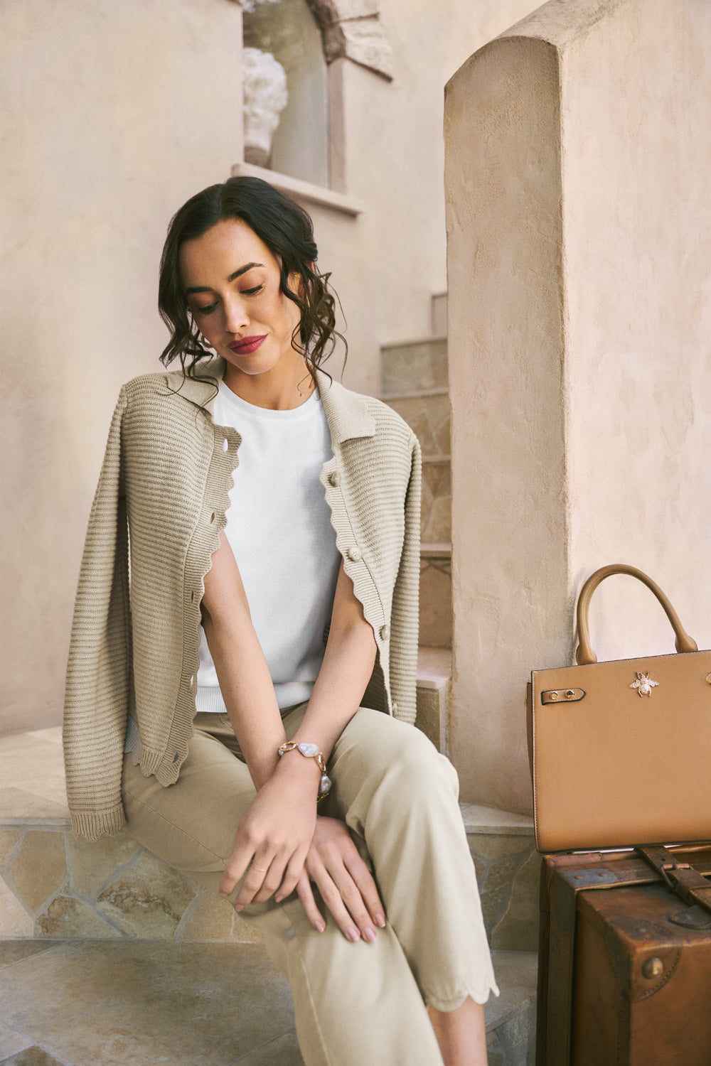 Bengajean® Scallop Detail – Stone