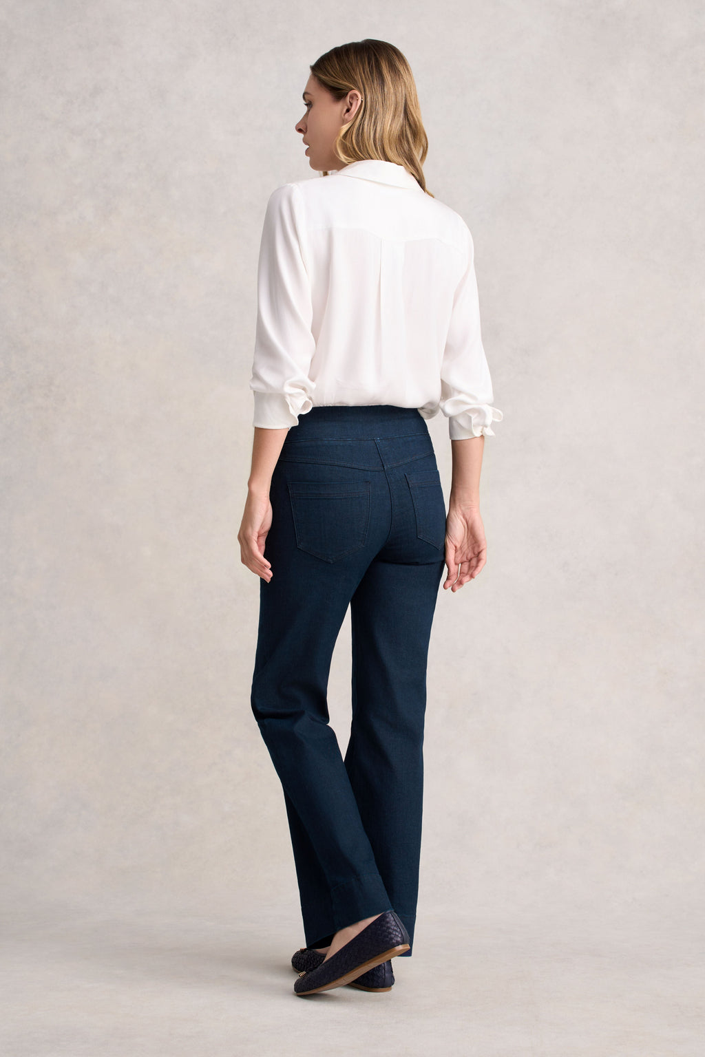 Relaxed Bootcut - Dark Denim