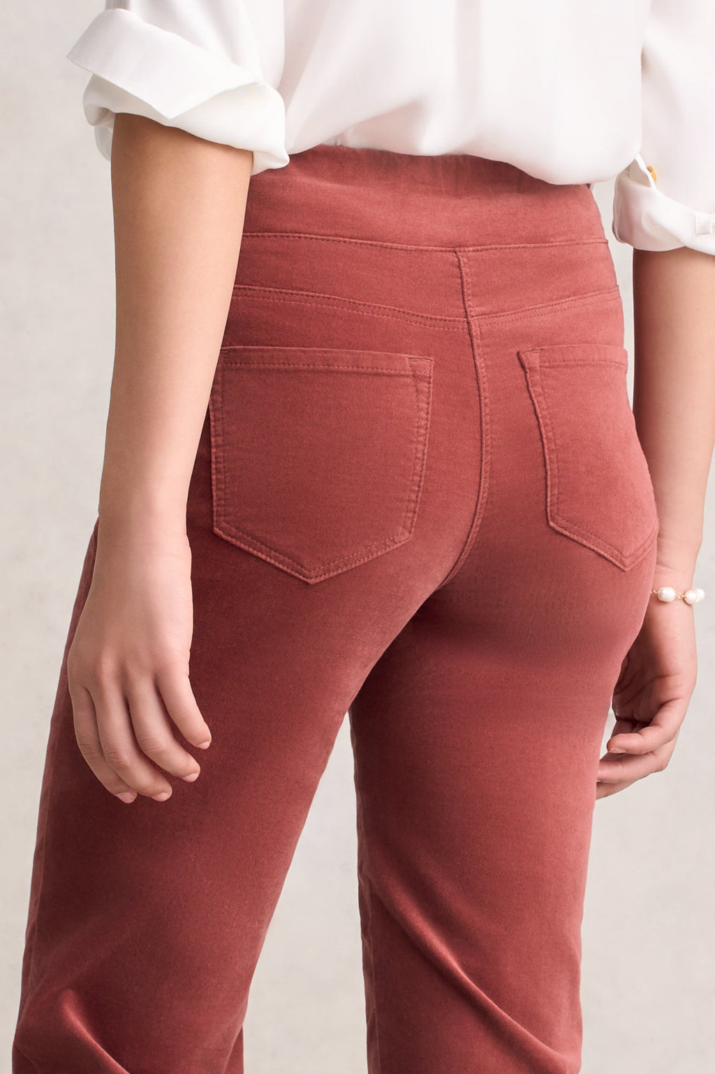Velvet Straight Leg - Rosewood