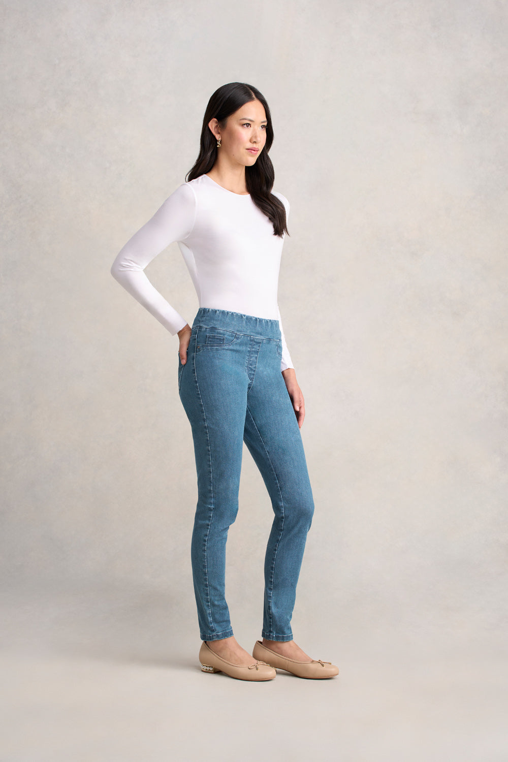 Skinny Leg - Light Denim Wash