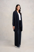 Wool Cashmere Cardigan - Ink