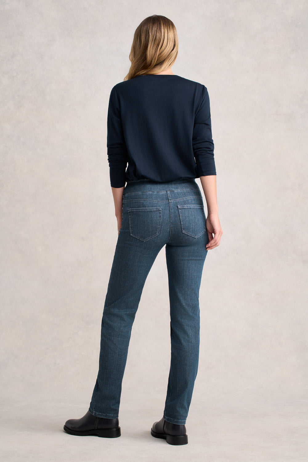 Straight Leg - Indigo Grey Wash
