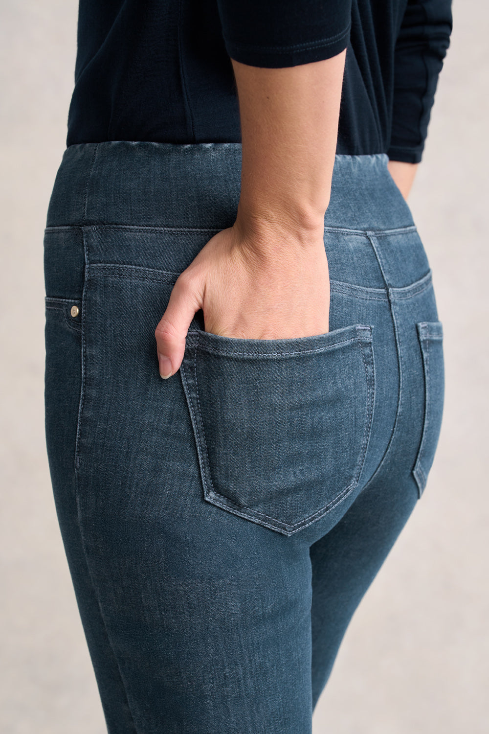 Straight Leg - Indigo Grey Wash