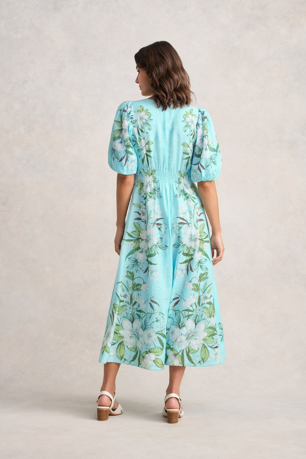 Border Print Dress – Placement Print