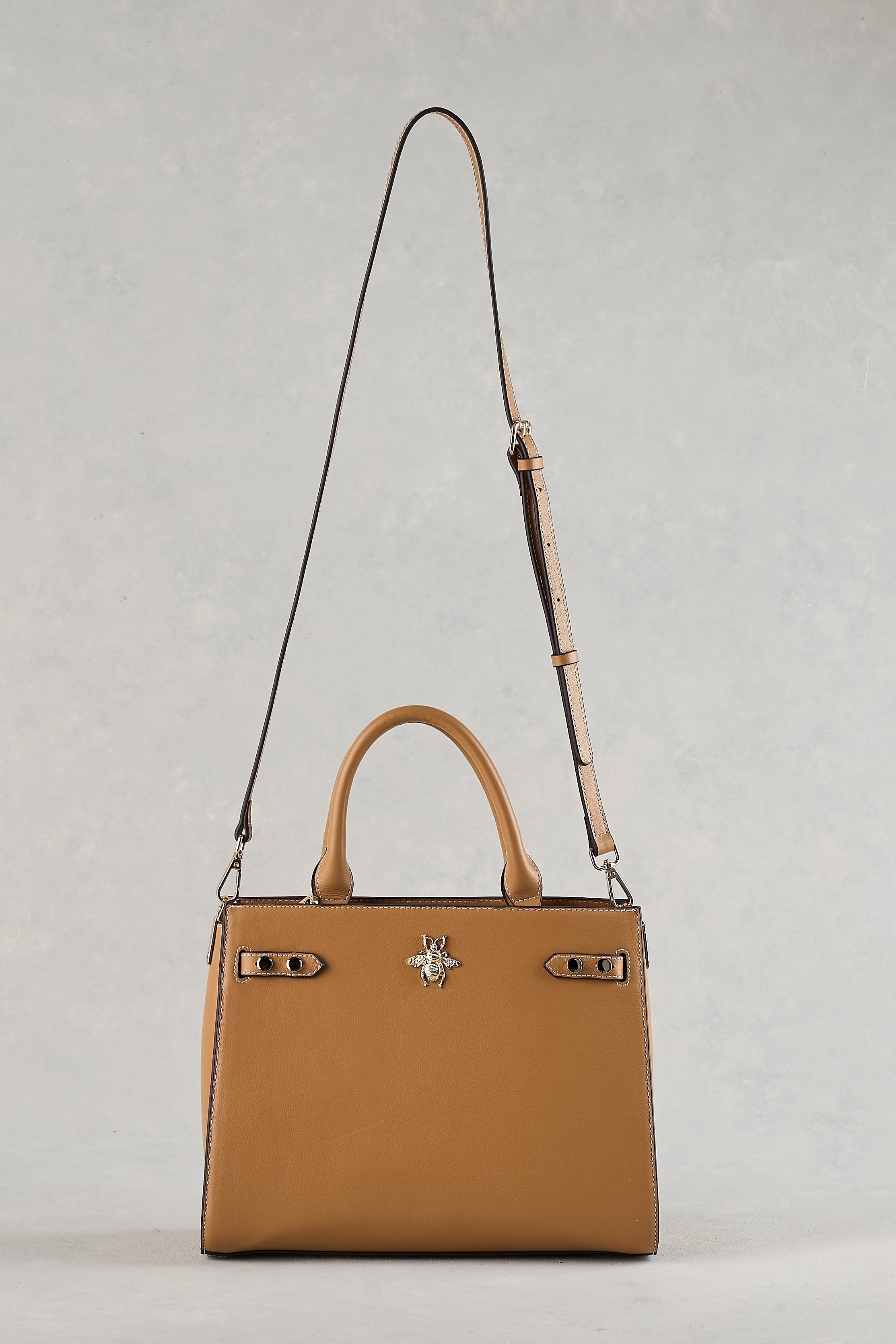 Structured Tote - Tan