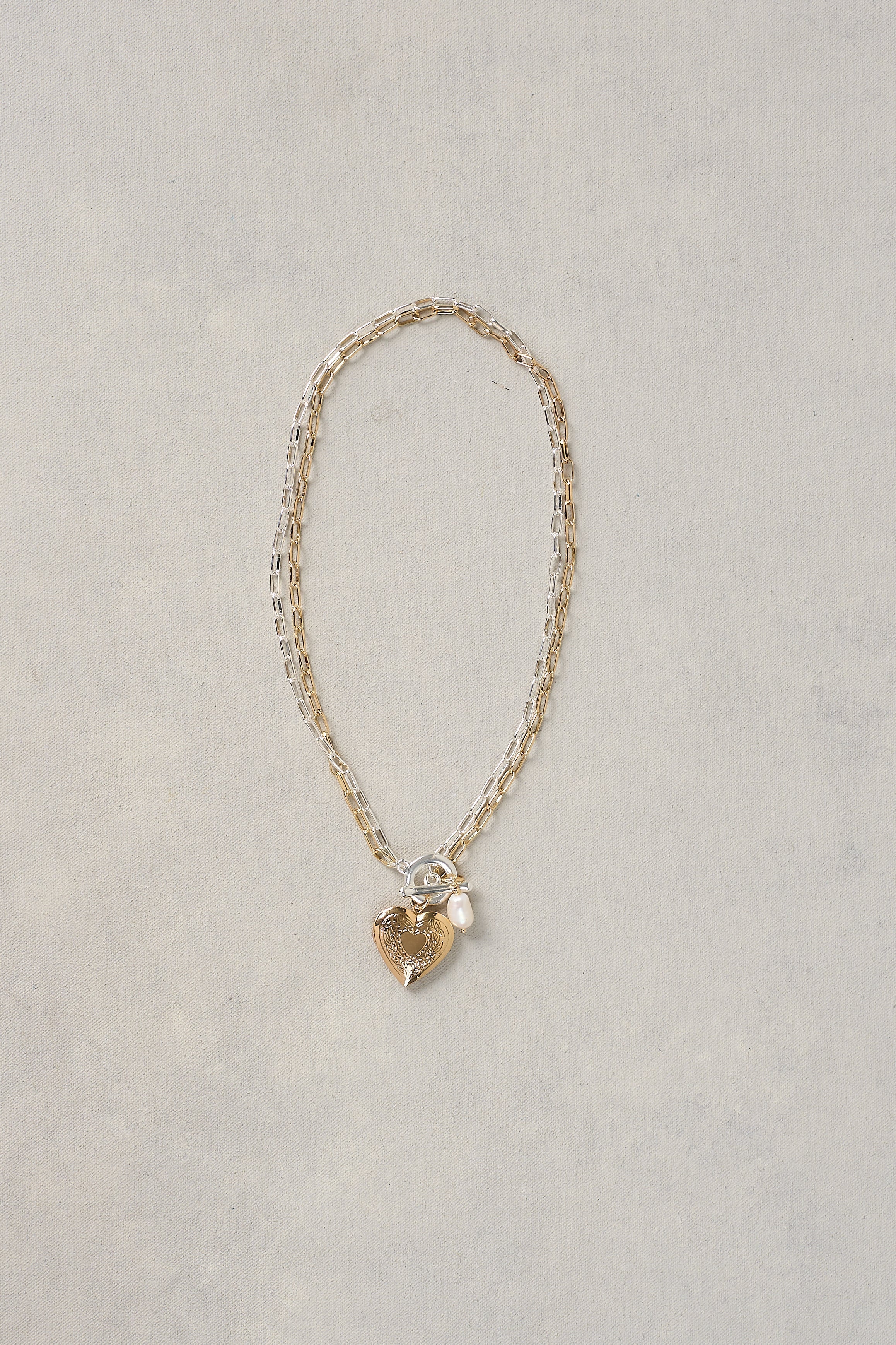 Heart Locket Necklace – Multi