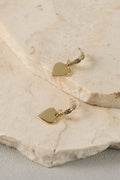 Heart Studs 18k Plated – Gold