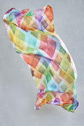 Textured Diamond Scarf – Multicolour