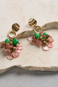 Cluster Earrings - Multicolour