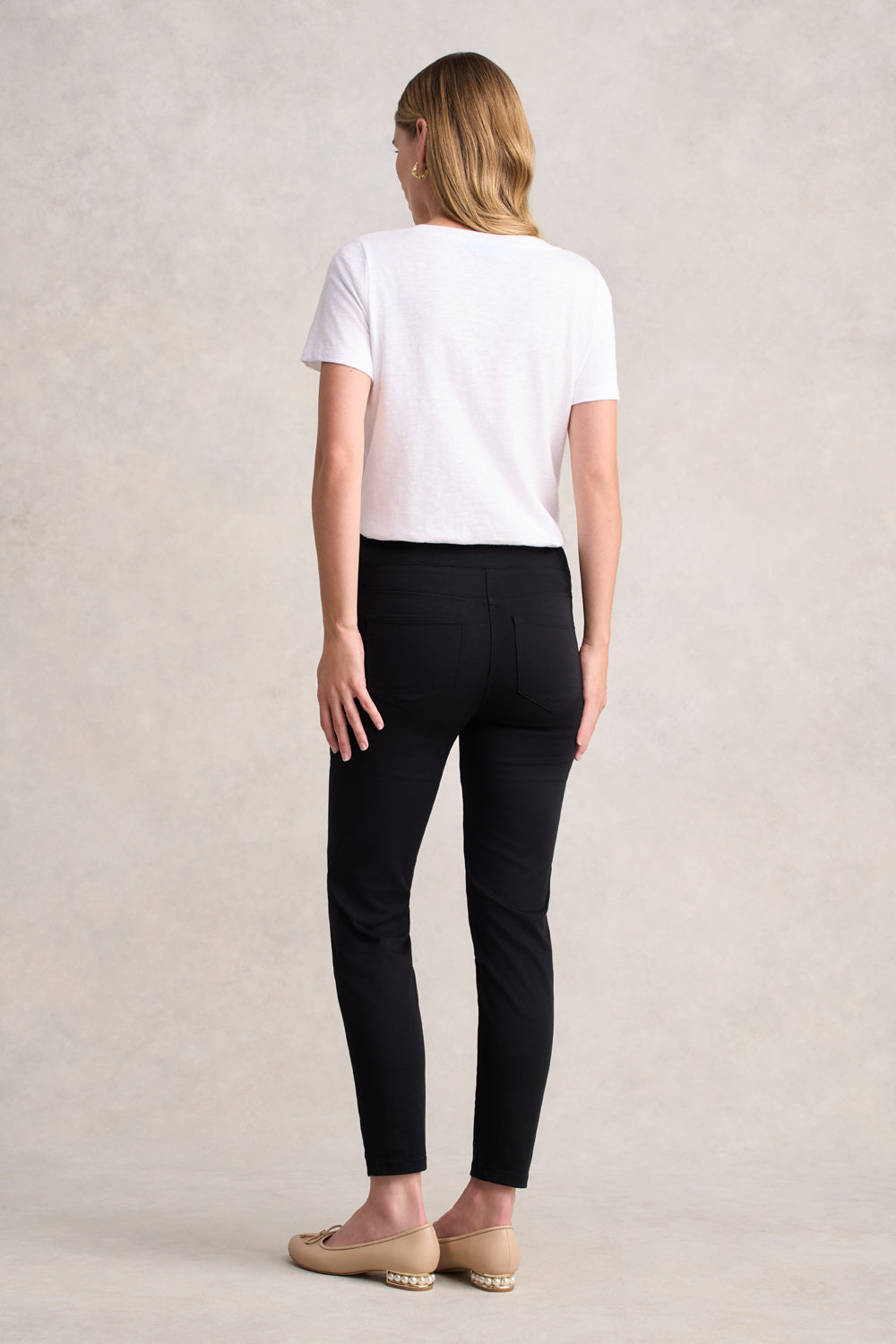 7/8 Skinny Leg - Black