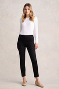 7/8 Skinny Leg - Jet Black