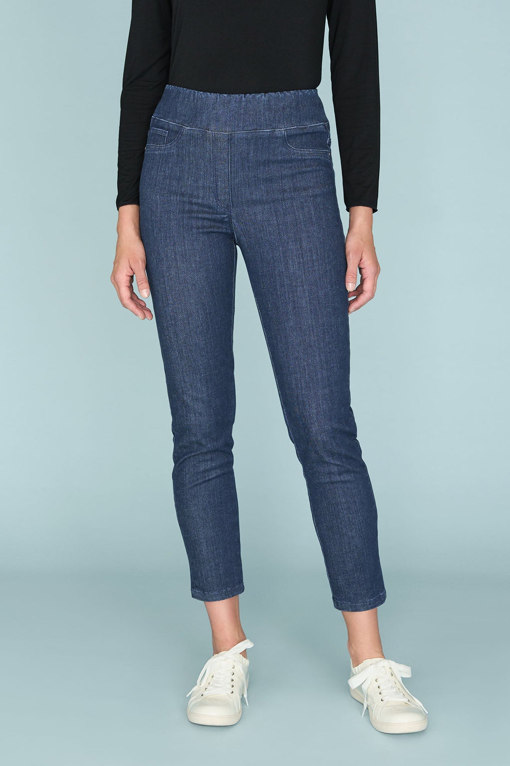 7/8th Skinny Leg - Indigo Rinse