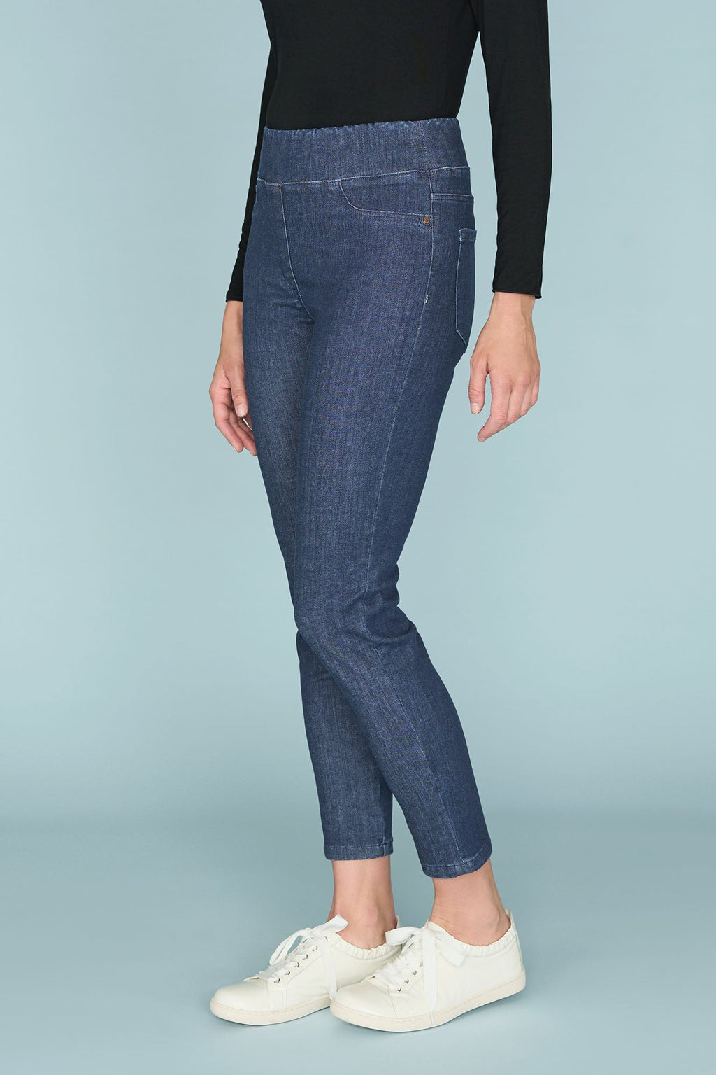 7/8th Skinny Leg - Indigo Rinse