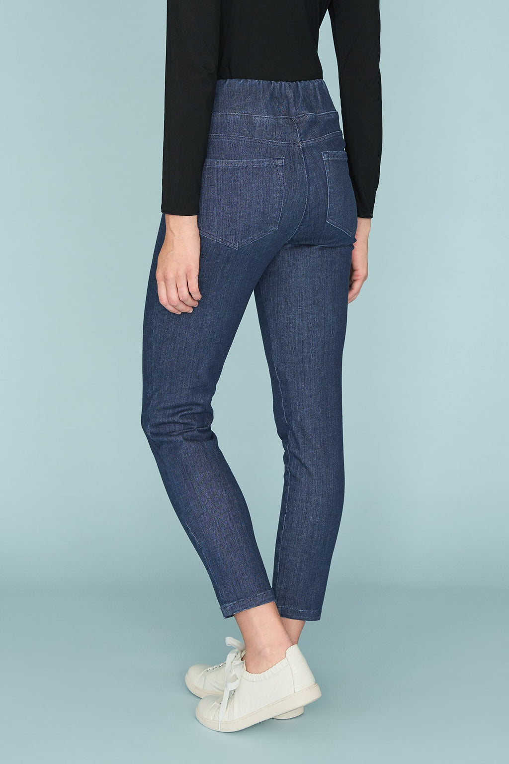 7/8th Skinny Leg - Indigo Rinse