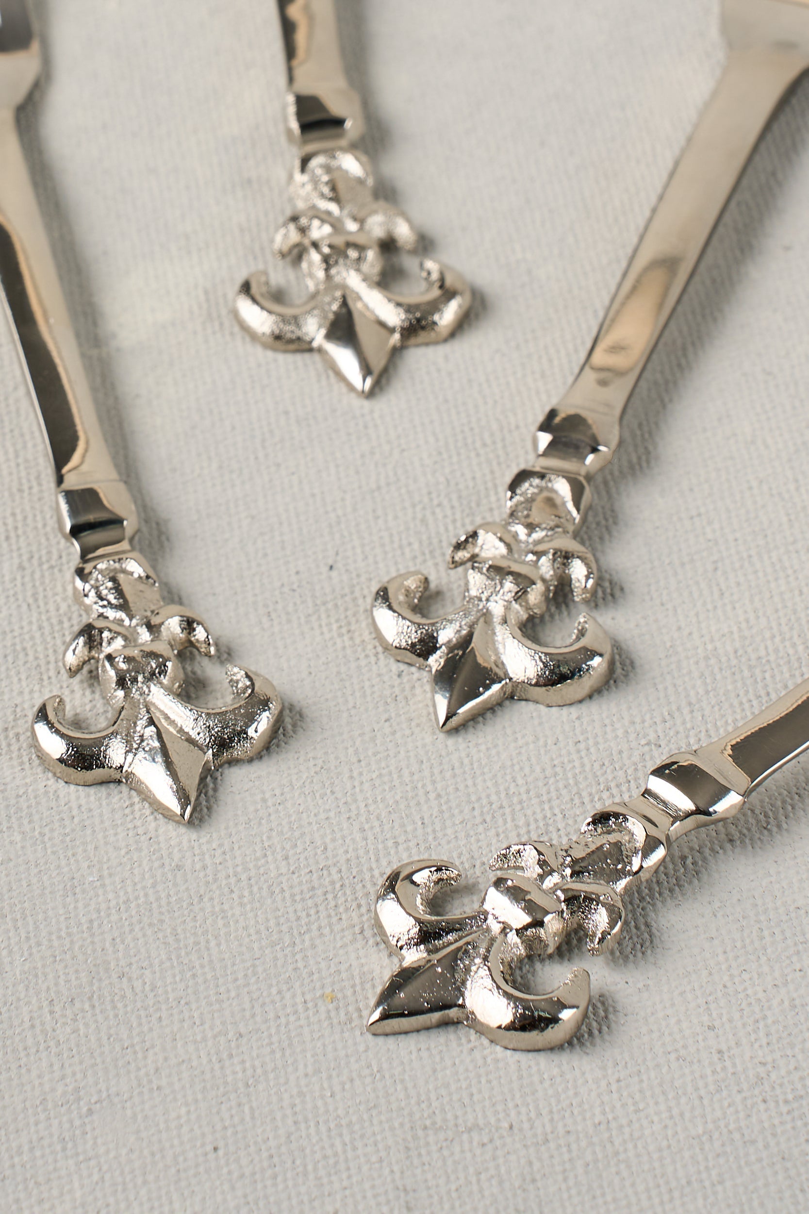 Fleaur De Lys Cake Forks