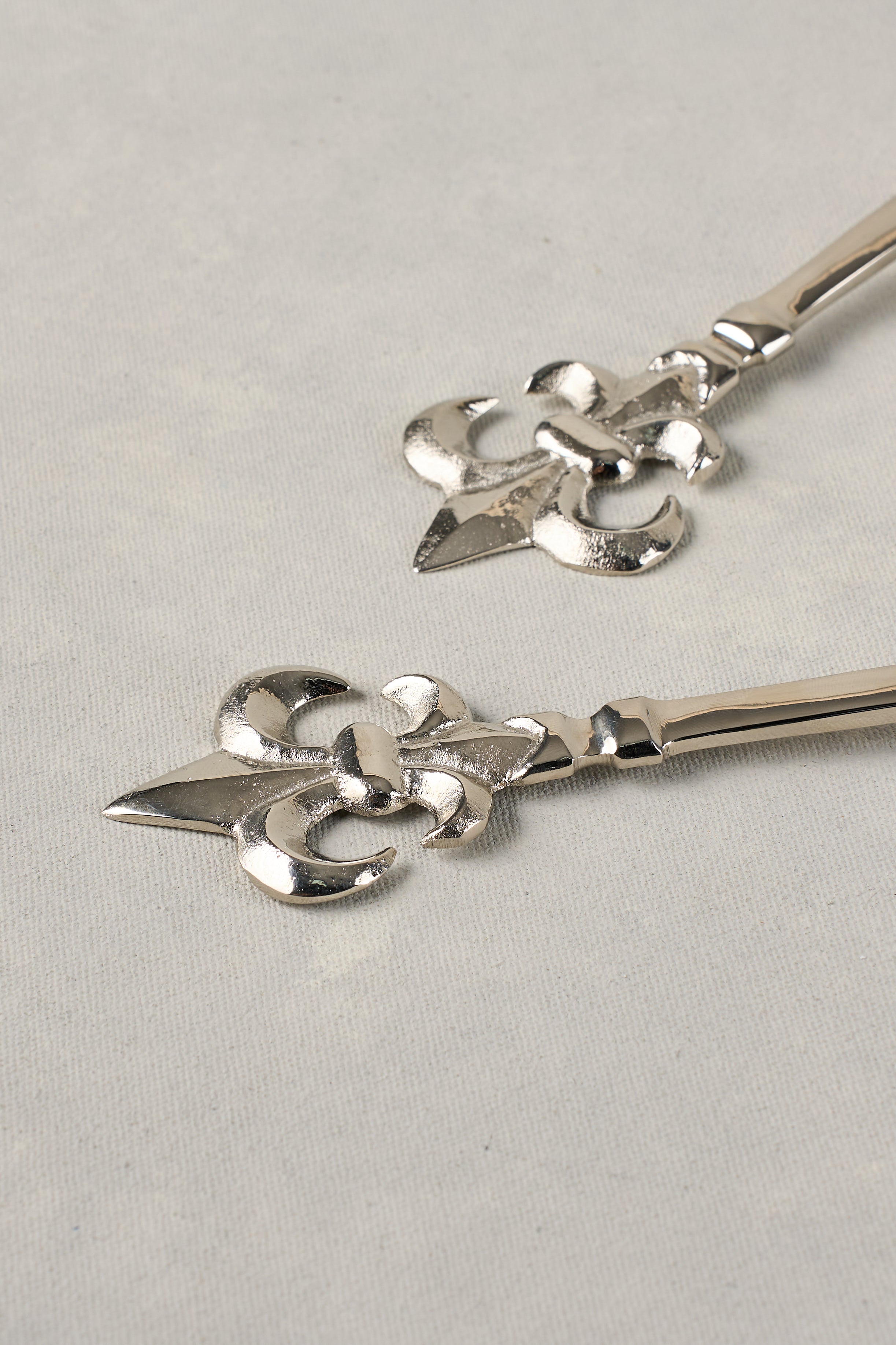 Fleaur De Lys Salad Servers