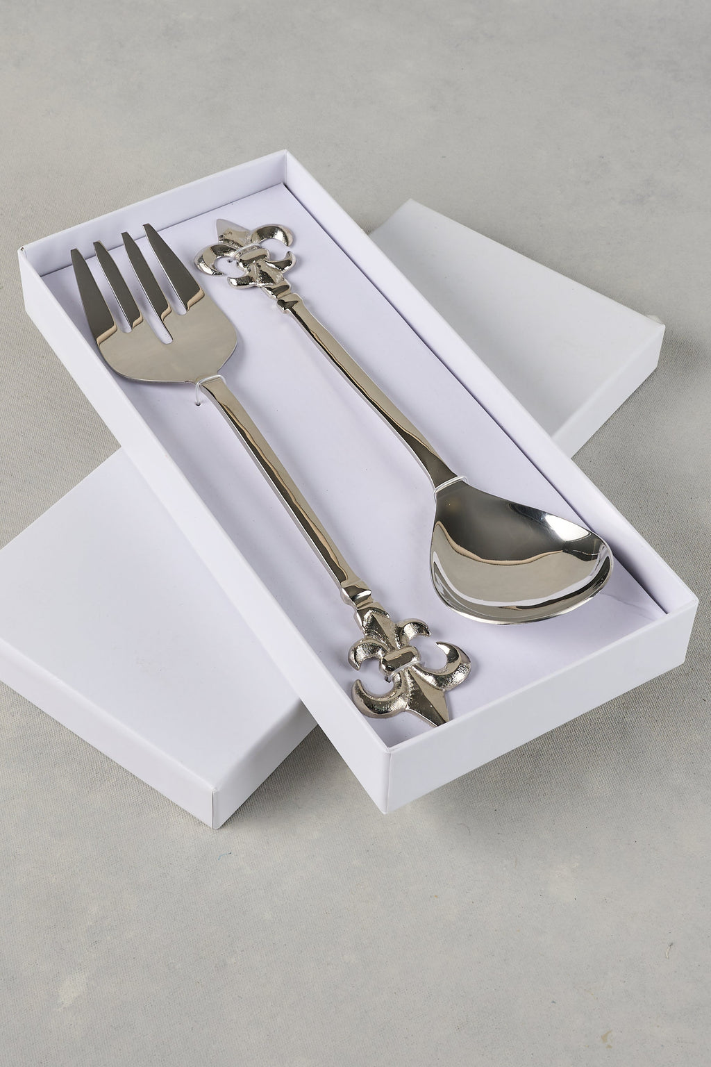 Fleaur De Lys Salad Servers