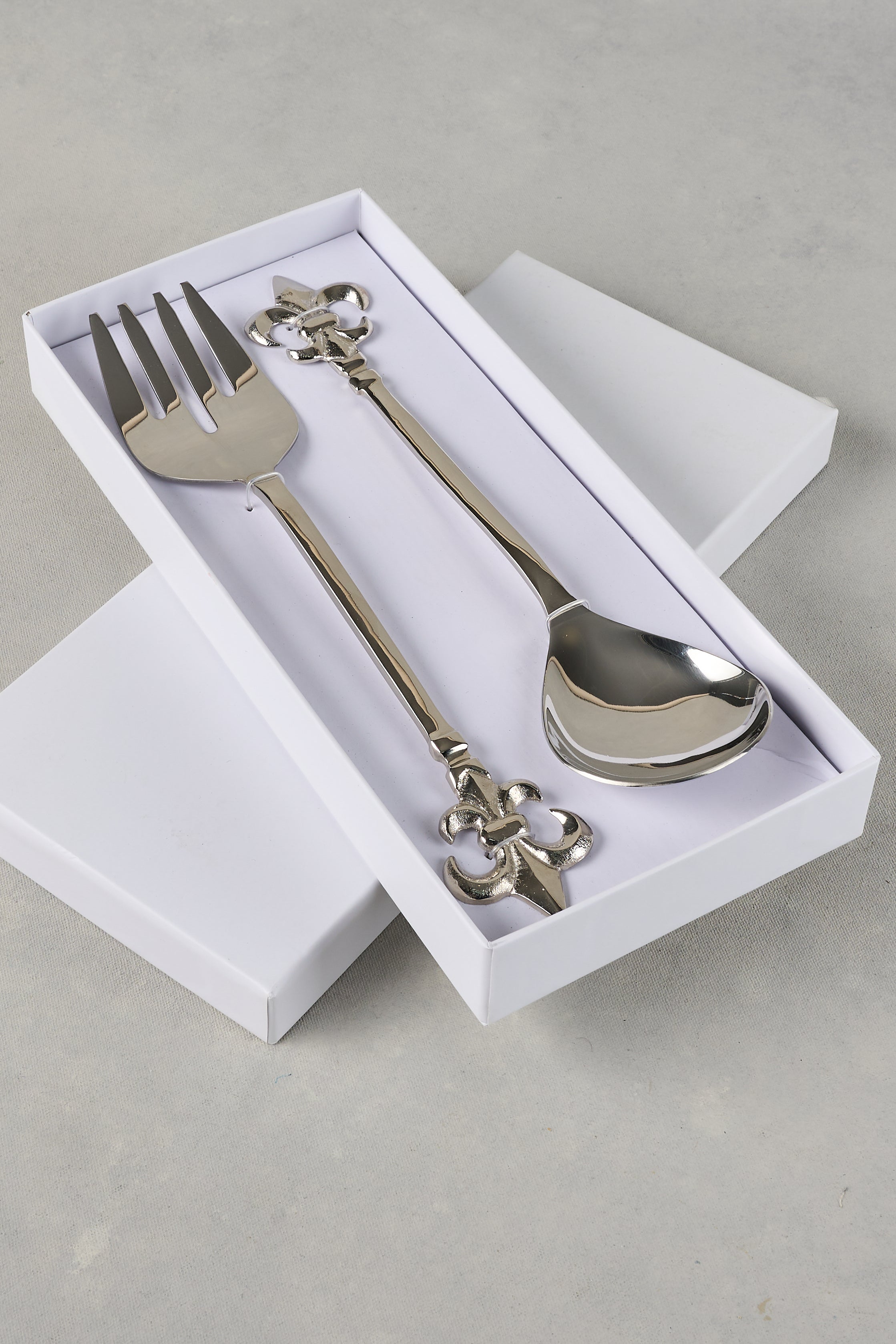 Fleaur De Lys Salad Servers