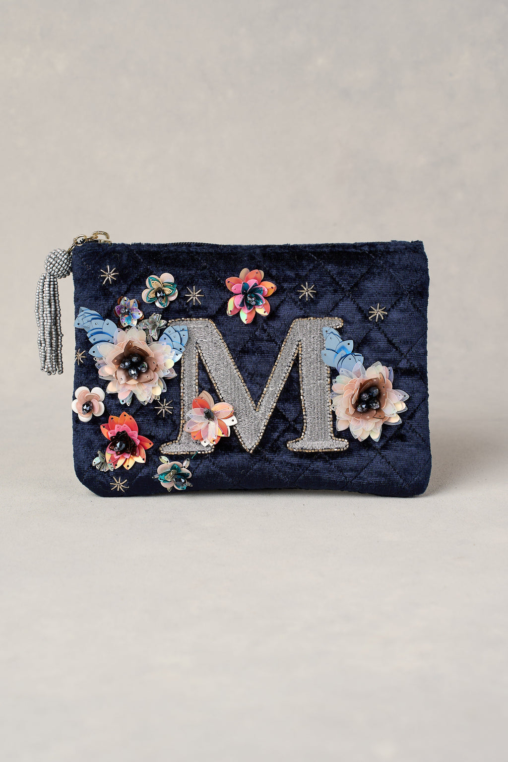 M Monogram Cosmetic Bag - Blue