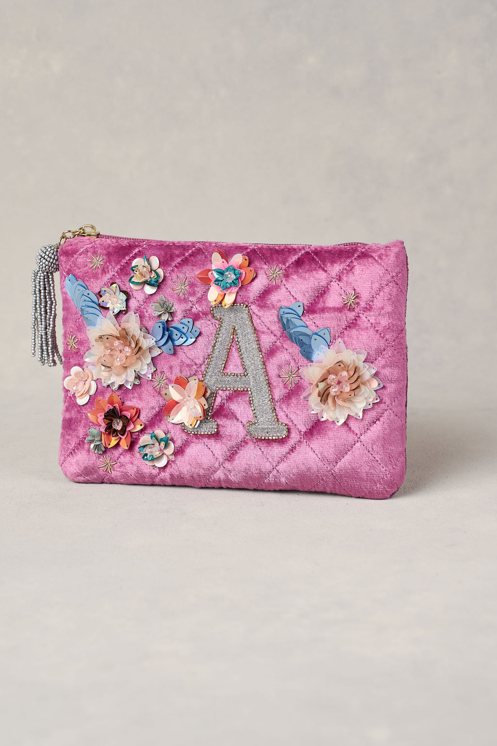 A Monogram Cosmetic Bag - Pink