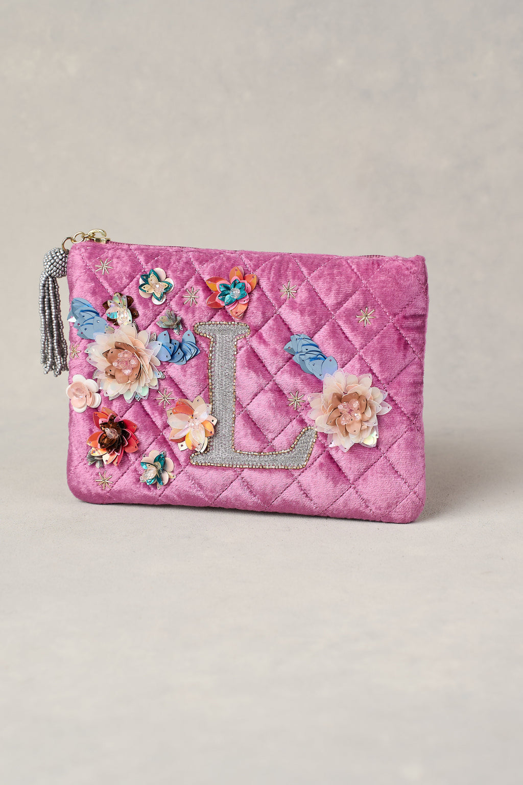 L Monogram Cosmetic Bag - Pink