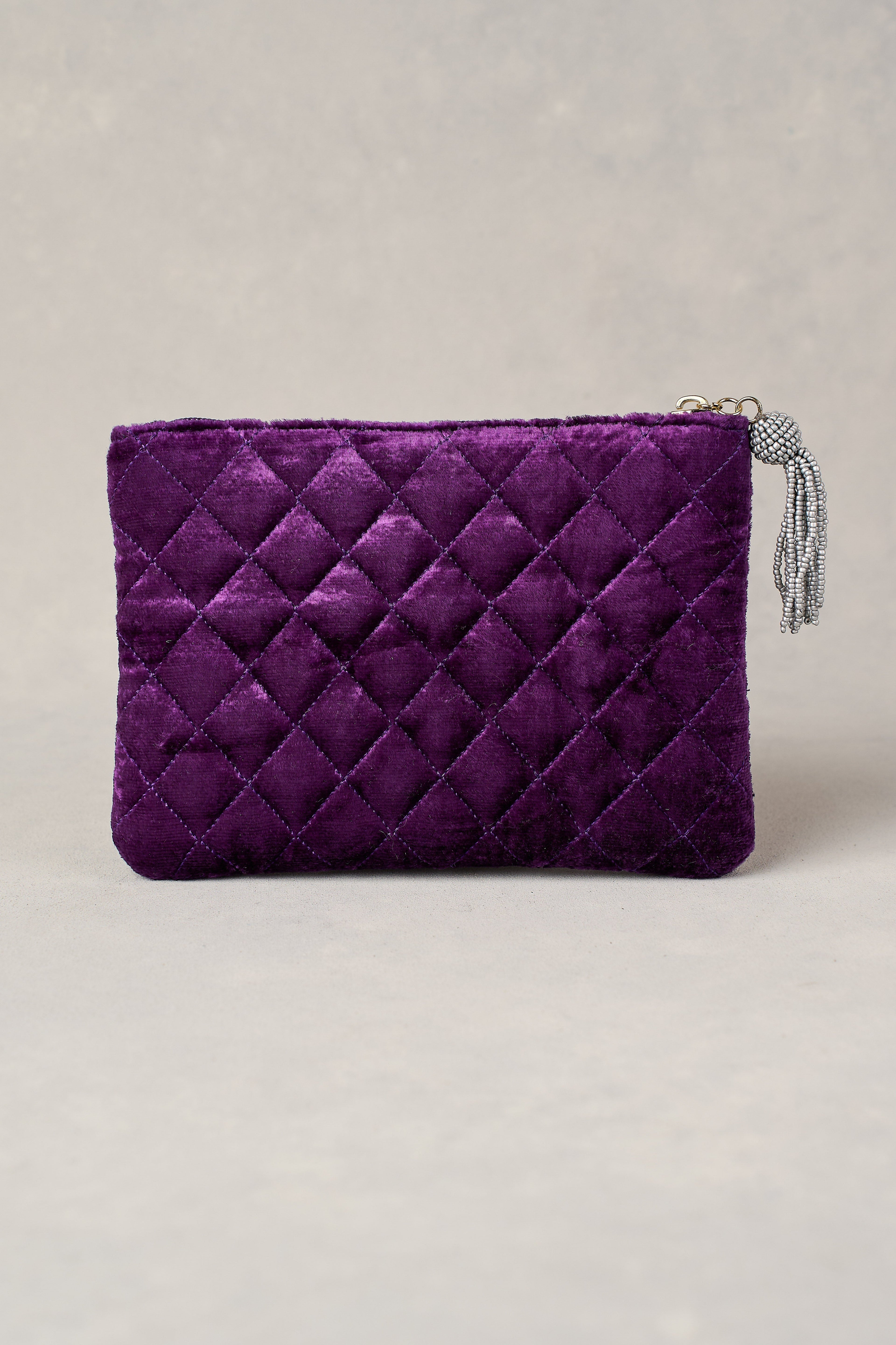 S Monogram Cosmetic Bag - Purple