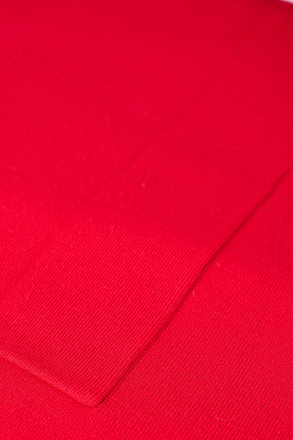 Front Pocket Merino Wrap - Rouge