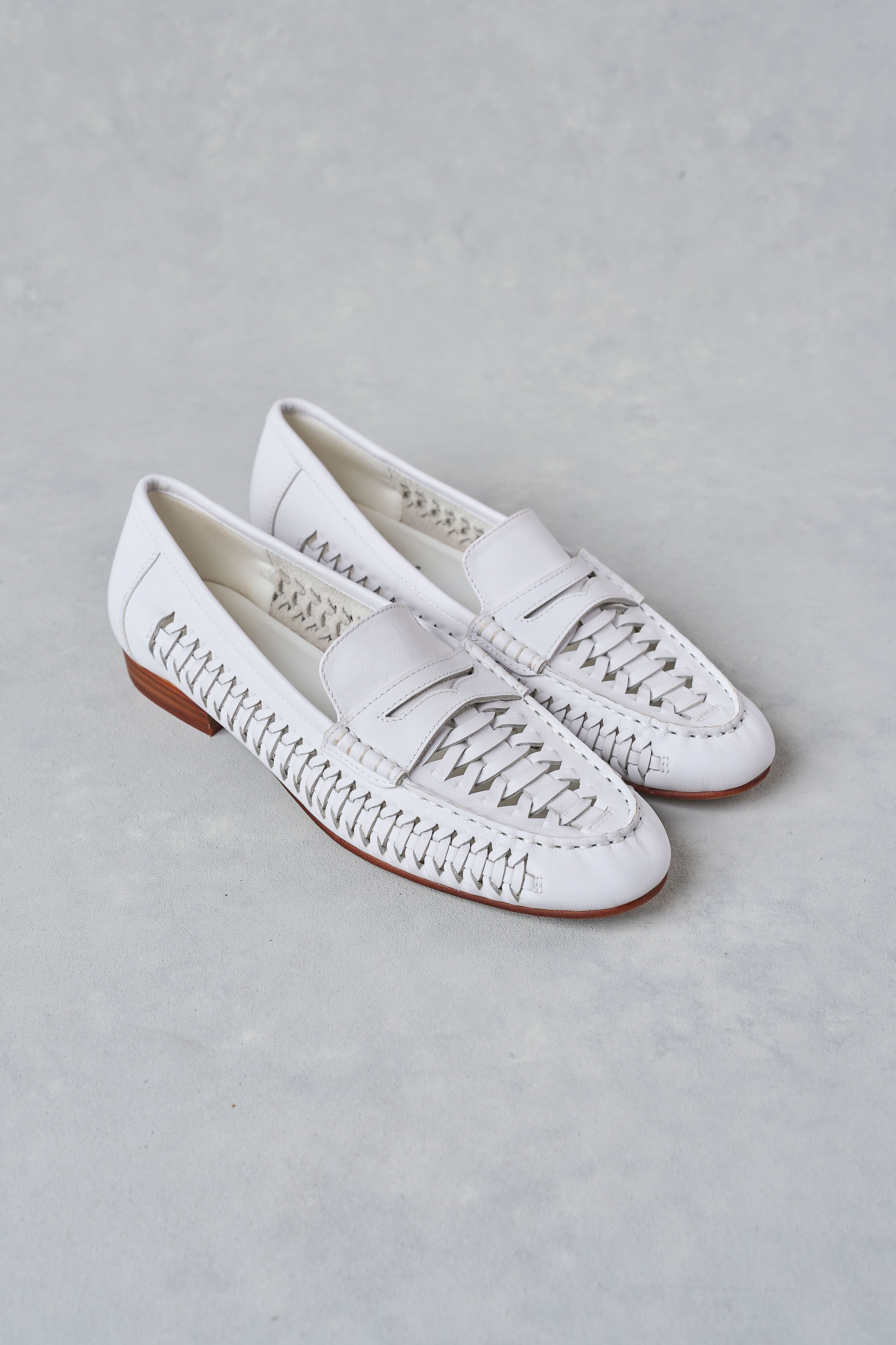 Nora Loafer - White