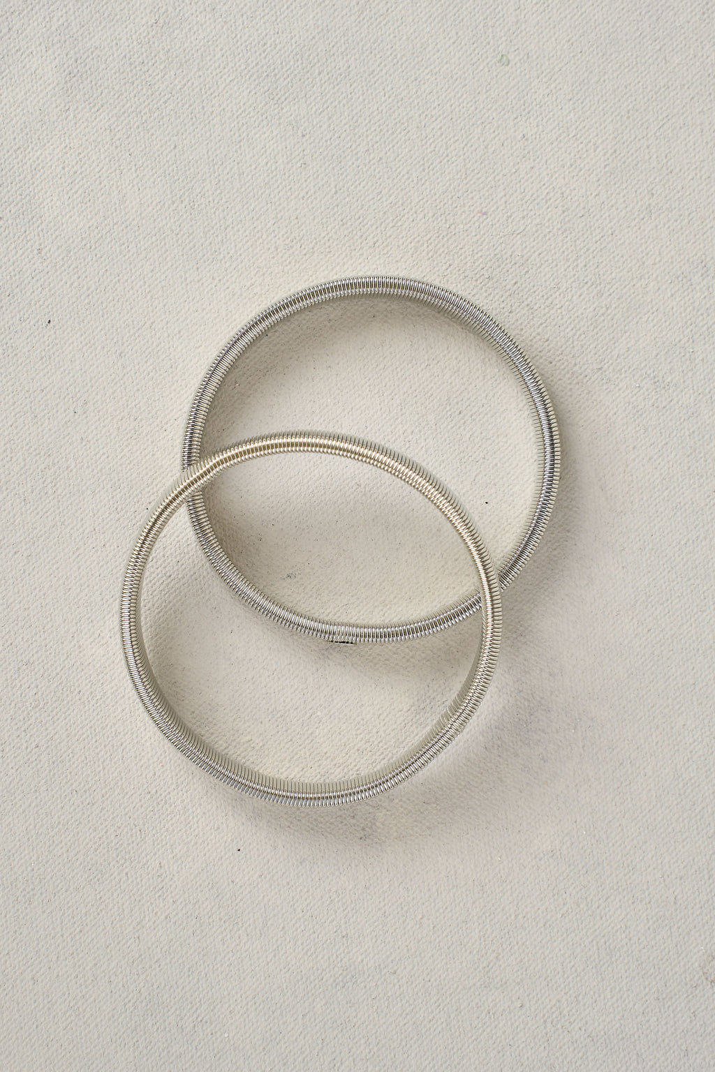Sleeve Garter Pair - Silver
