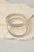 Sleeve Garter Pair - Silver