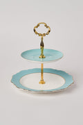 Pale Blue High Tea Stand